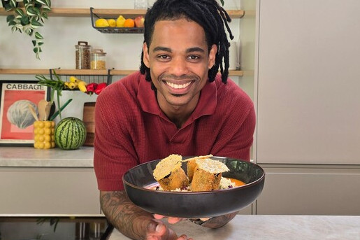 Couscous met krokante courgette