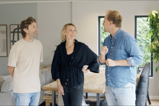 Theo-bert met Sjoerd en Justine