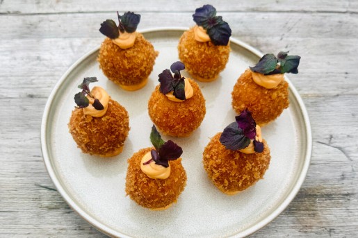 Kimchi-kaas bitterballen