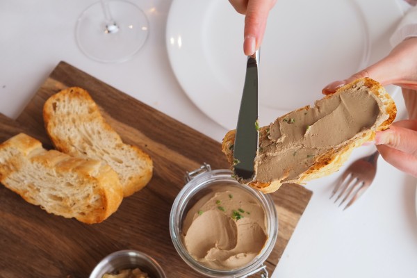 Lekker smeerseltje: paté! | Foto: Pexels