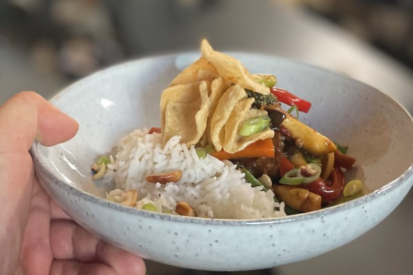 Groenten Seitan Ramon Brugman