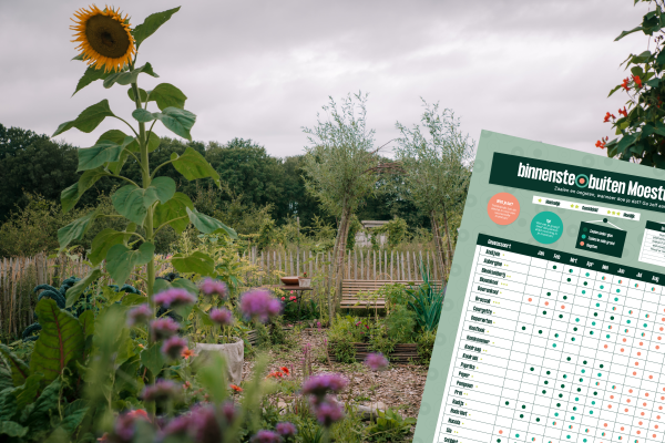 moestuin en kalender