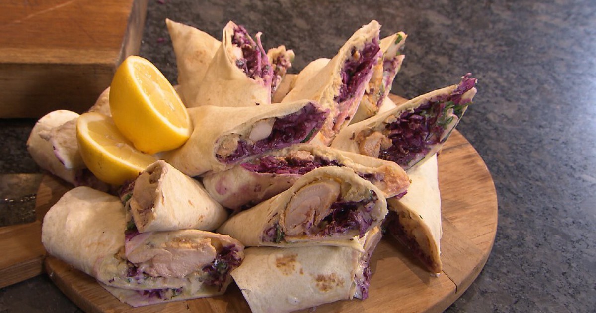 Tandoori wraps BinnensteBuiten