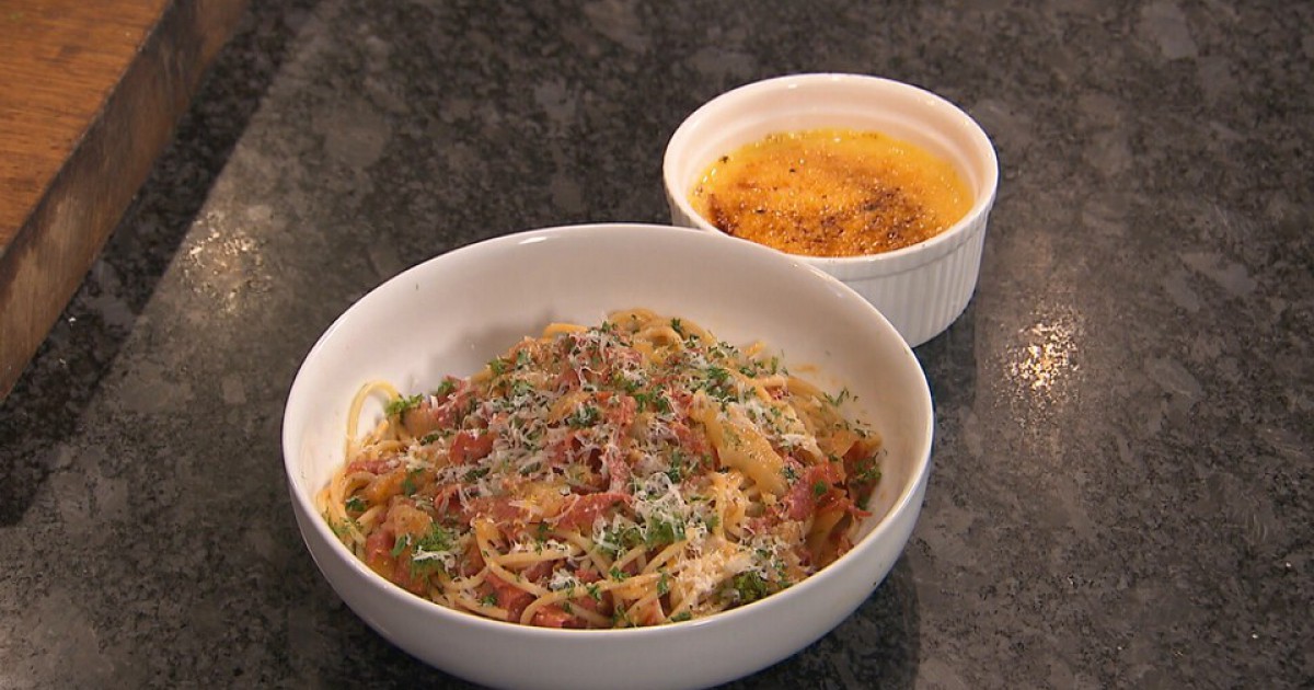 Spaghetti venkel en salami BinnensteBuiten