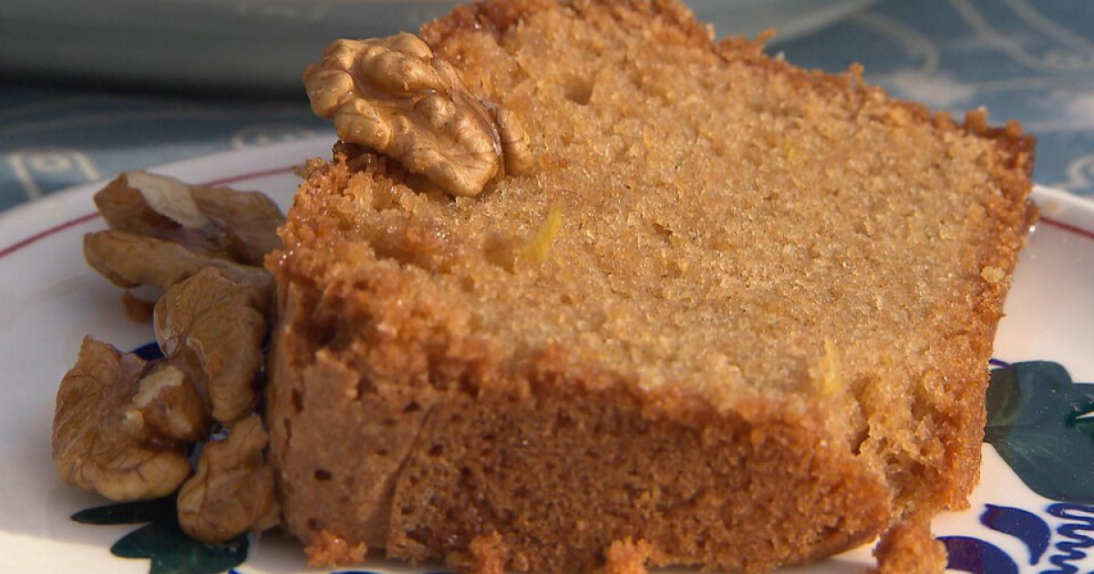 Luchtige notencake met honing en citroen | BinnensteBuiten