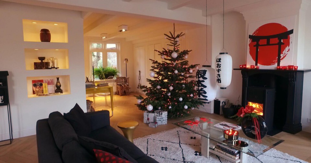 Kersthuis in Japanse stijl | BinnensteBuiten