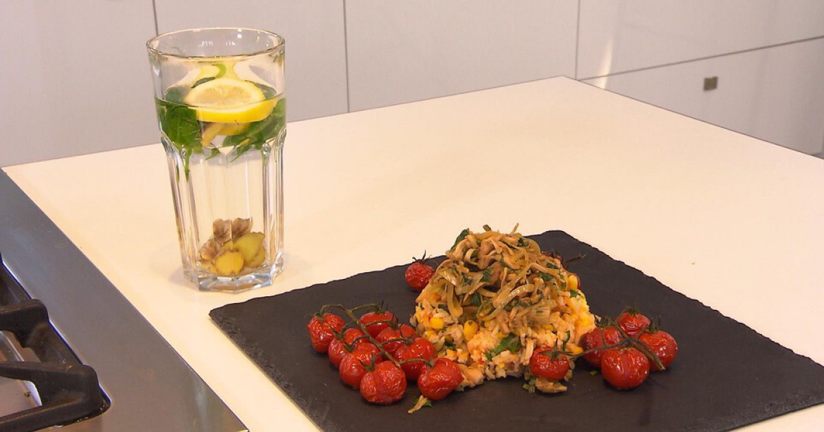 Gewokte jackfruit met rijst | BinnensteBuiten
