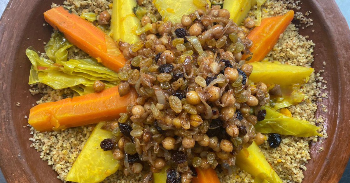 Marokkaanse couscous met seizoensgroenten | BinnensteBuiten