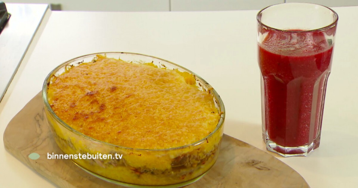 Pompoen met zuurkool uit de oven | BinnensteBuiten