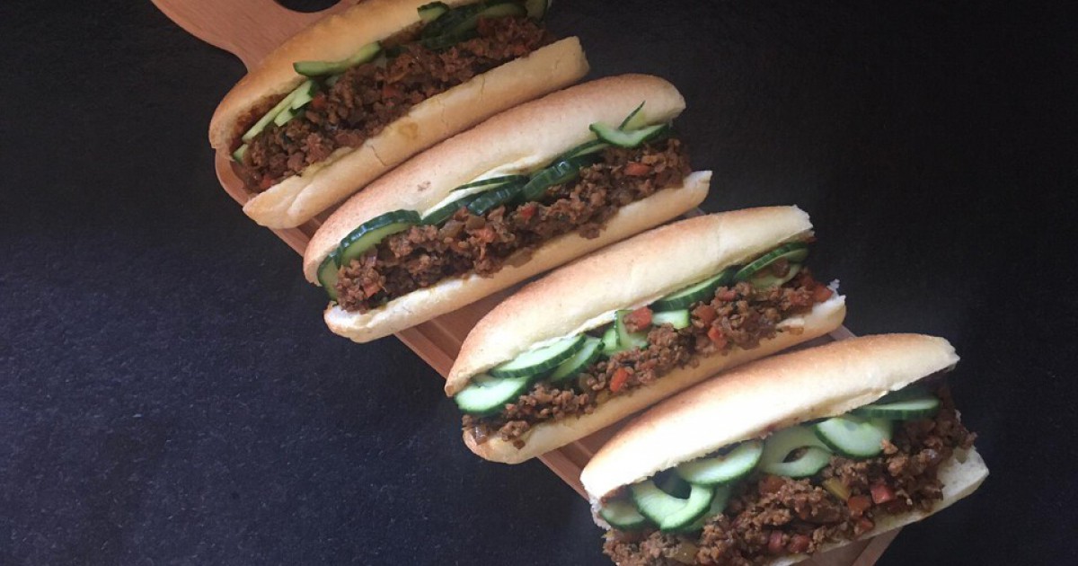 Broodje Surinaamse kip met sambal | BinnensteBuiten