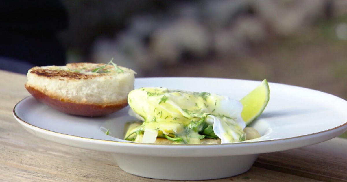 Duck eggs benedict BinnensteBuiten