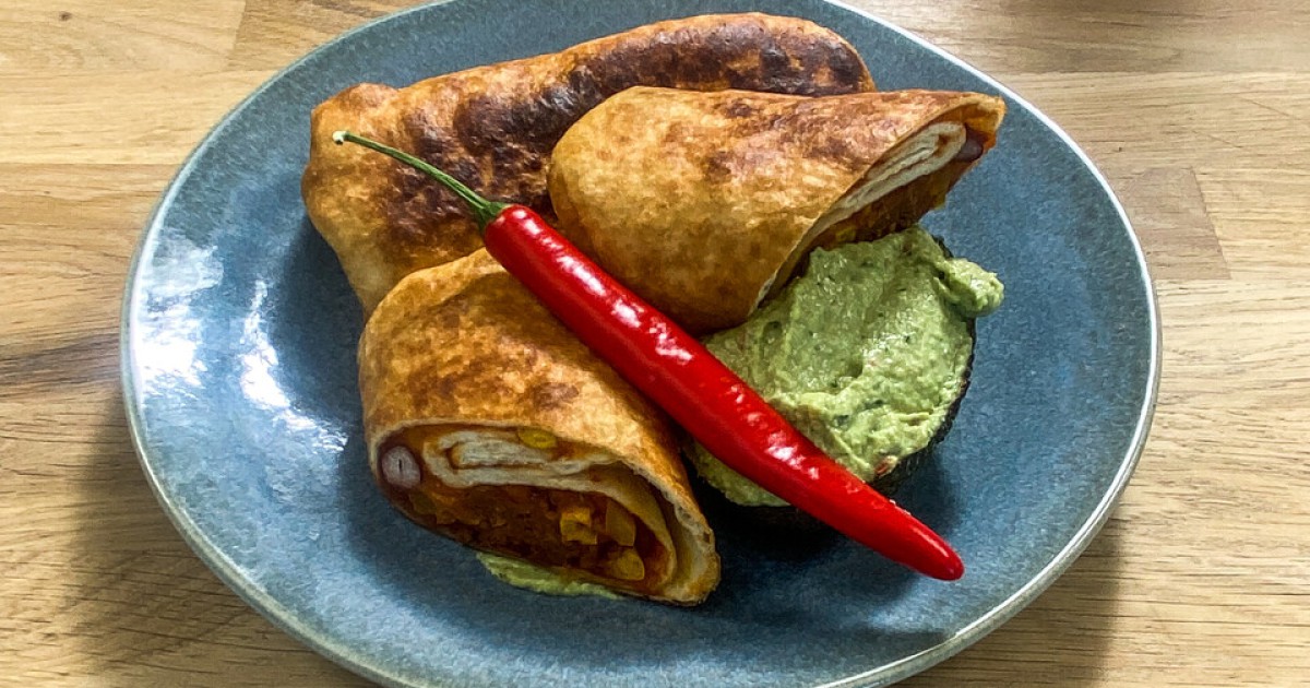 Chimichanga: gefrituurde burrito | BinnensteBuiten