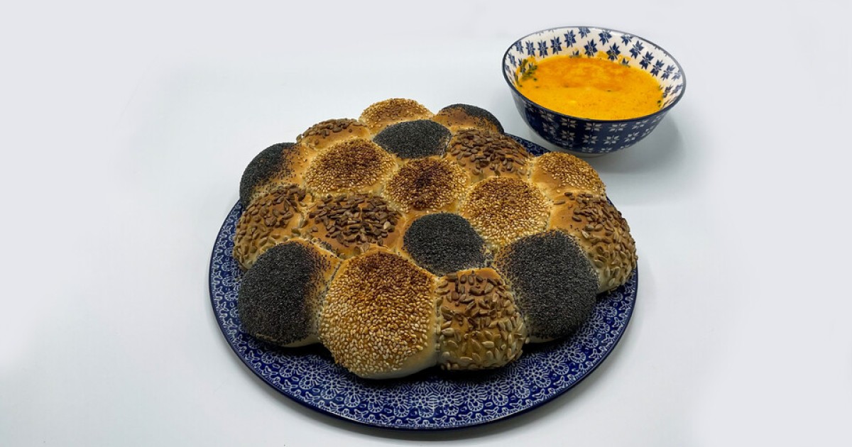 Breekbrood met geroosterde paprika | BinnensteBuiten