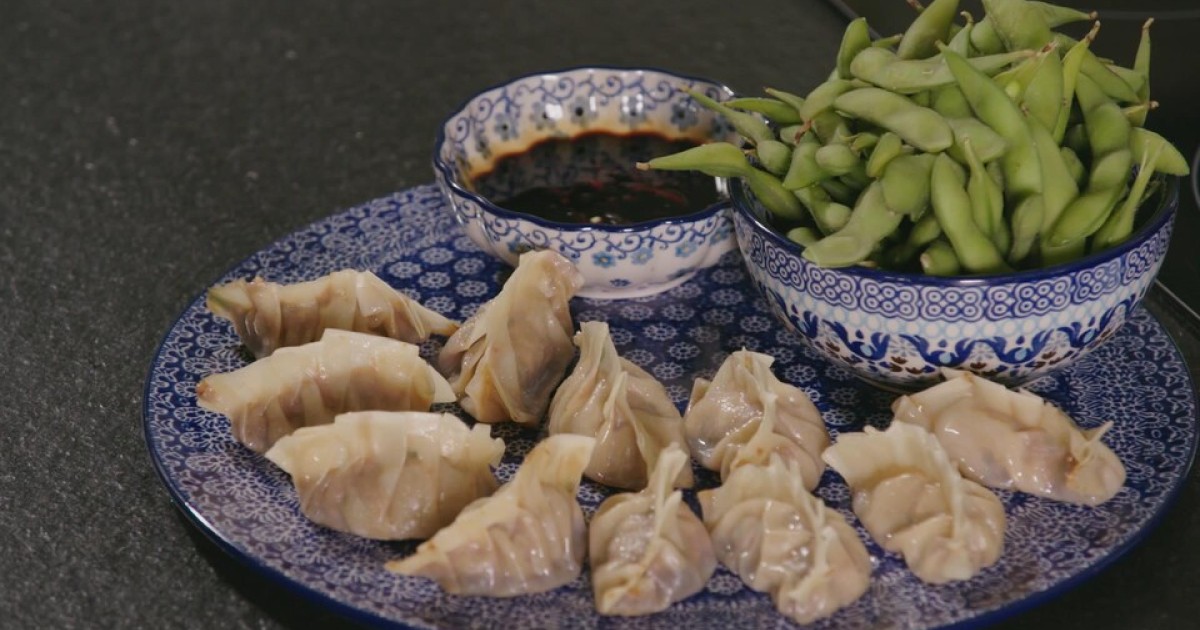 Japanse gyoza met edamame boontjes BinnensteBuiten