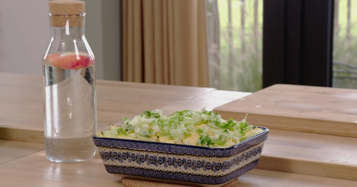 Bloemkool ovenschotel | BinnensteBuiten Bloemkool ovenschotel | BinnensteBuiten