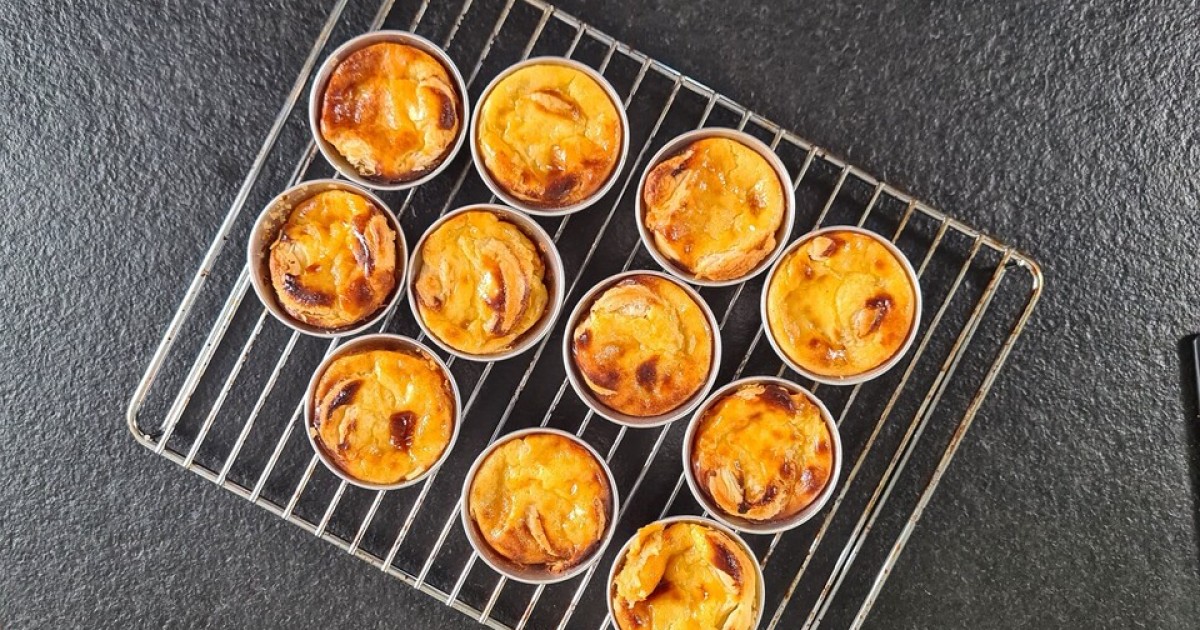 Portugese Pastel de nata uit eigen keuken | BinnensteBuiten