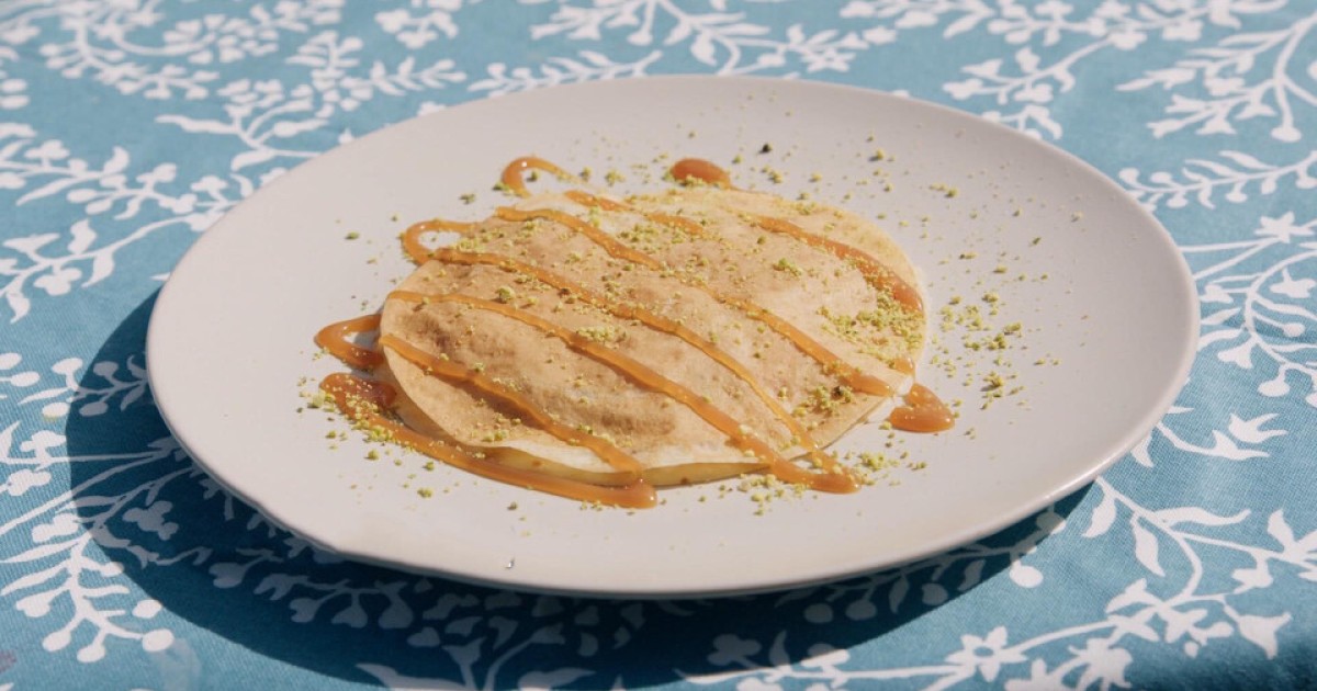 Flensjes met oranje noga, mascarpone en een frisse mix van fruit | BinnensteBuiten
