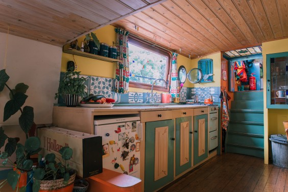 De keuken van de Sputnik