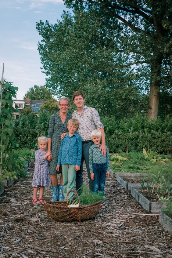 Maria en Harm en hun kinderen | Foto: Sheena Schouwink