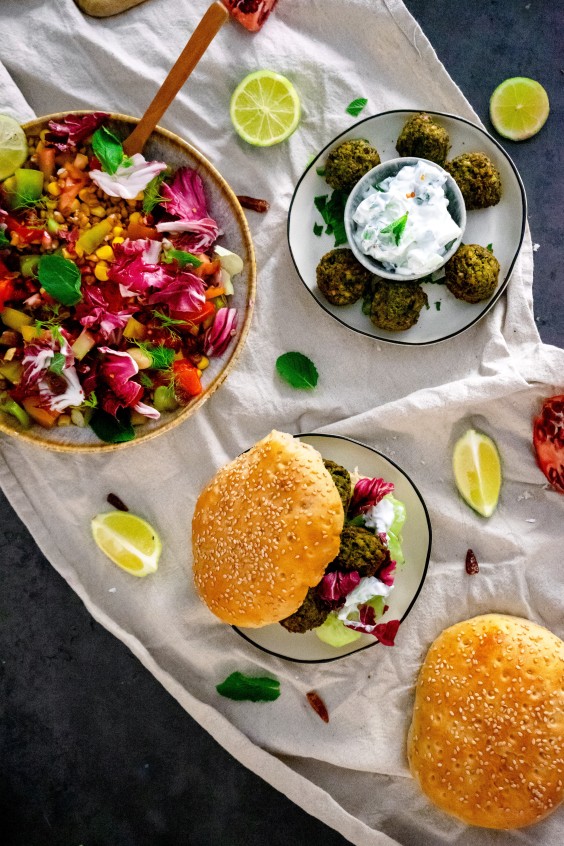 Een gezond broodje falafel  | foto: unsplash
