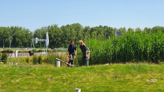 Marieke Eyskoot bij de TU Delft