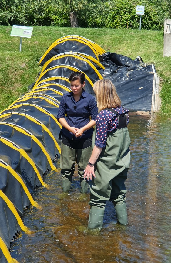 Marieke Eyskoot bij de TU Delft