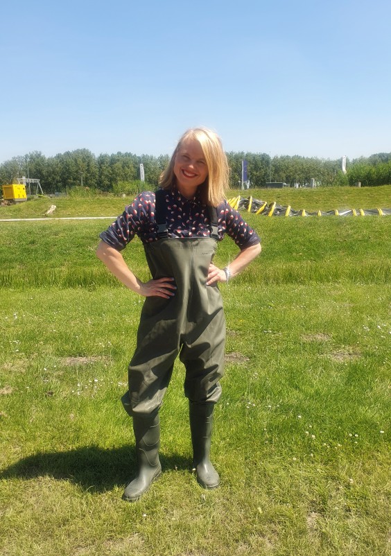 Marieke Eyskoot bij de TU Delft