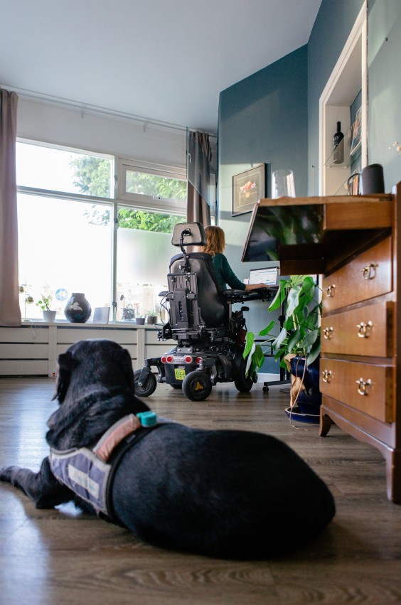 Vooral tijdens Corona kwam dat heel goed van pas | Foto: Roos Eijmers