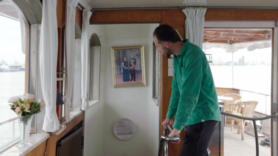 Koninklijk jacht Piet Hein | Fotografie: still uitzending