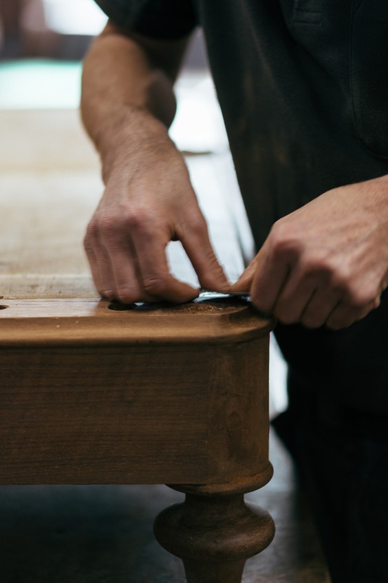 Antiek restaurateurs Wilp | Fotografie: Marjon Lukje