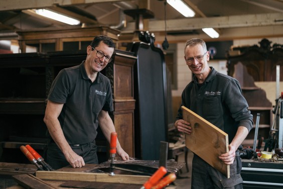 Antiek restaurateurs Wilp | Fotografie: Marjon Lukje