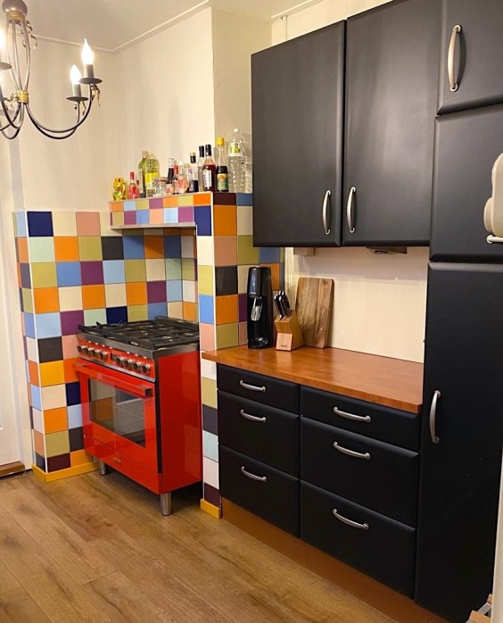 Kleurrijk appartement Goes | Foto: Annemarie Visser