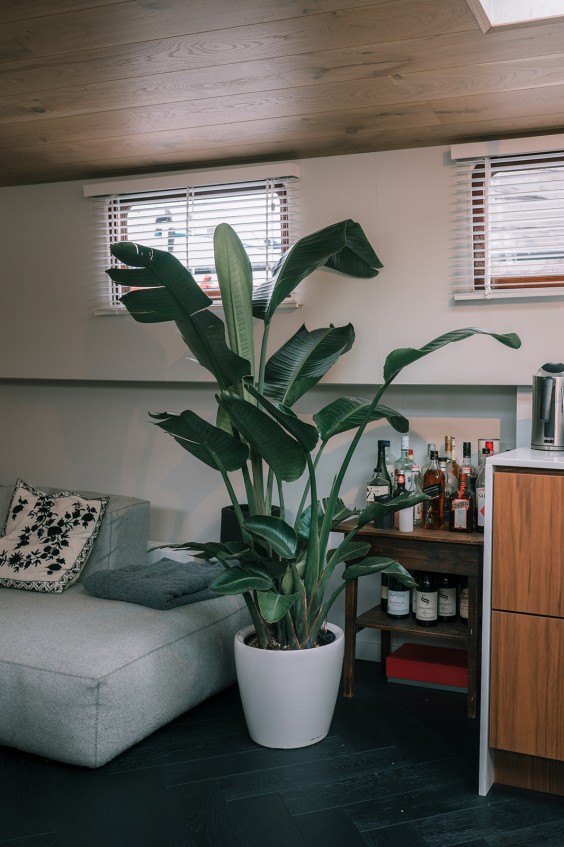 Strakke woonboot Amsterdam interieur | Fotografie: Sheena Schouwink