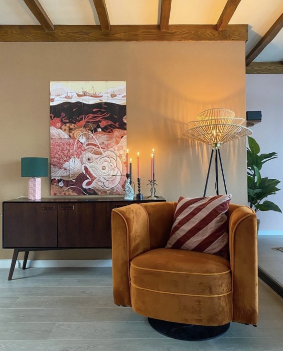 Kleurrijk appartement Goes | Foto: Annemarie Visser