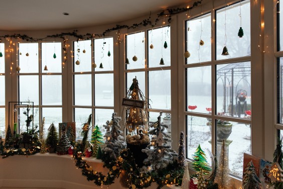 Creatieve kerstvilla Rijssen | Fotografie: Marjon Lukje