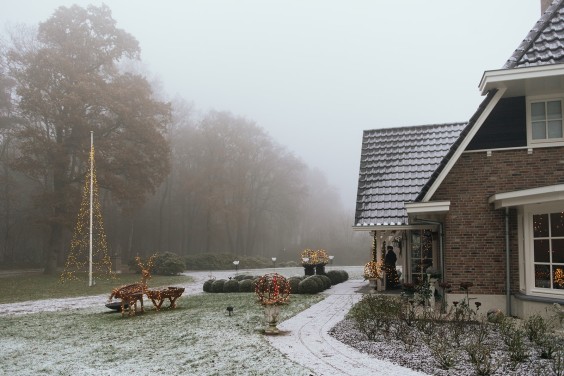 Creatieve kerstvilla Rijssen | Fotografie: Marjon Lukje