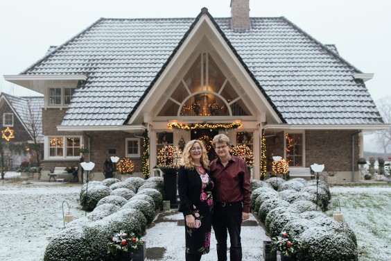 Creatieve kerstvilla Rijssen | Fotografie: Marjon Lukje