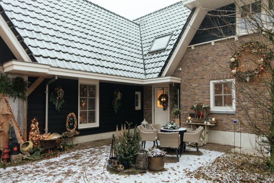 Creatieve kerstvilla Rijssen | Fotografie: Marjon Lukje