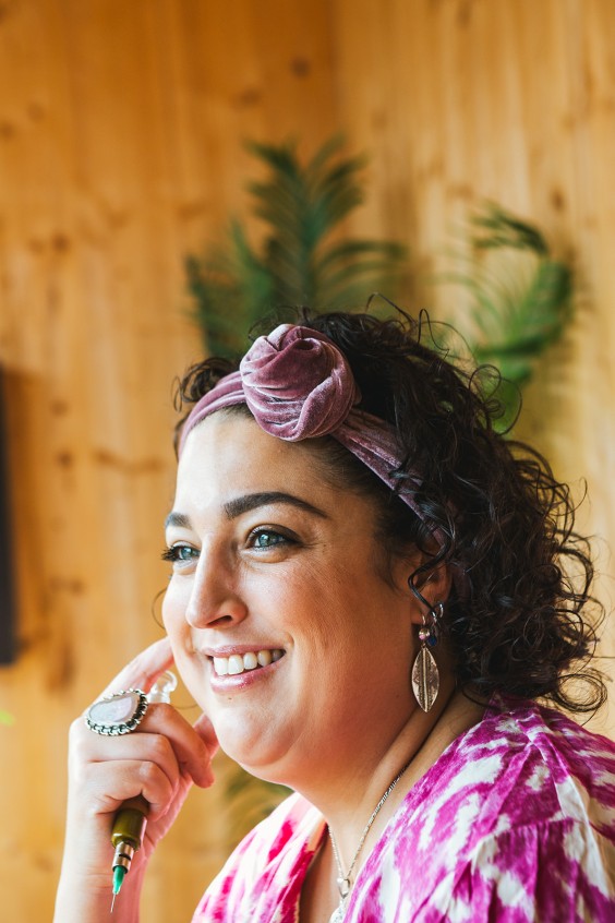 Henna kunstenares Fatima Oulad Thami | Fotografie: Roos Eijmers