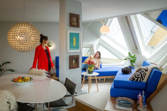 Kubuswoning Rotterdam | Fotografie: Roos Eijmers