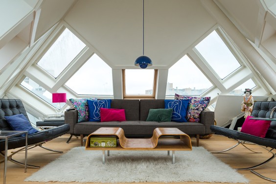 Kubuswoning Rotterdam | Fotografie: Roos Eijmers