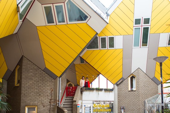 Kubuswoning Rotterdam | Fotografie: Roos Eijmers