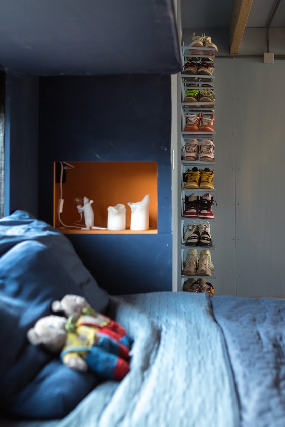 Zelf ontworpen tiny house in Rotterdam | Fotografie: Roos Eijmers