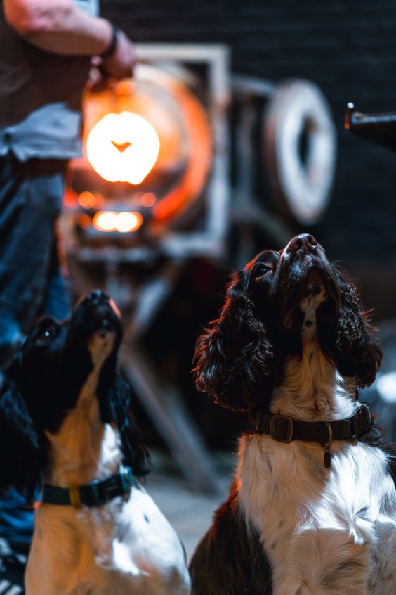 Glasblazers in Oostmarssum | Fotografie: Marjon Lukje