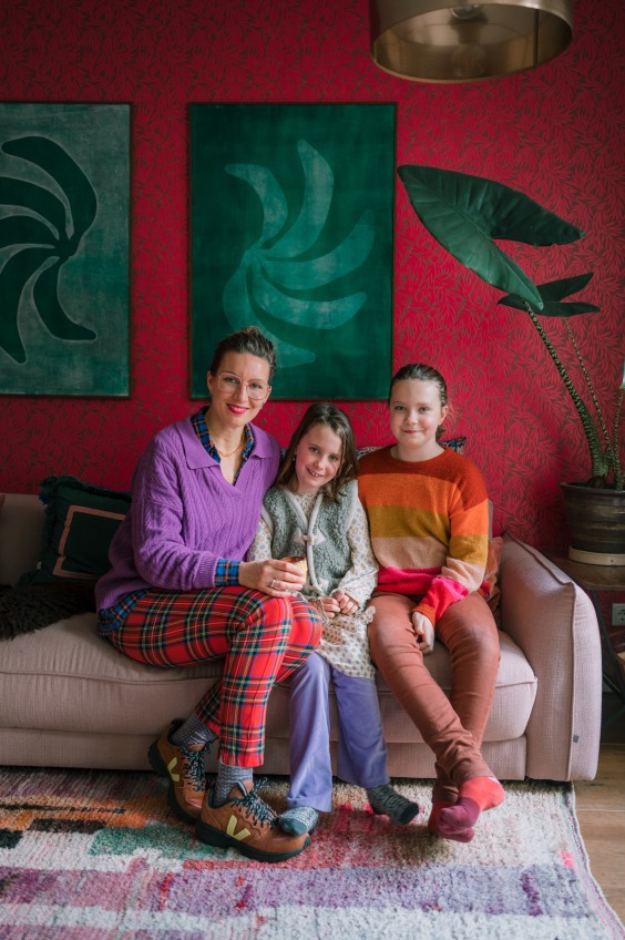 Kleurrijk huis in Baarn | Fotografie: Sheena Schouwink