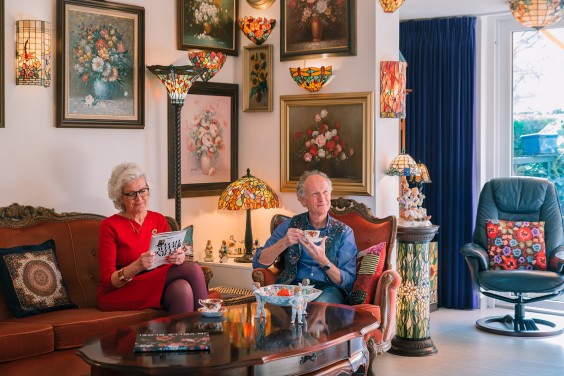 Tiffanylampen interieur Kudelstaart | Fotografie: Sheena Schouwink