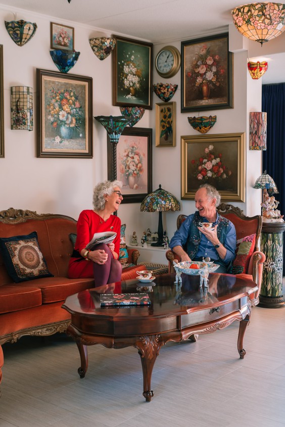 Tiffanylampen interieur Kudelstaart | Fotografie: Sheena Schouwink