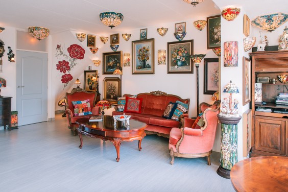 Tiffanylampen interieur Kudelstaart | Fotografie: Sheena Schouwink