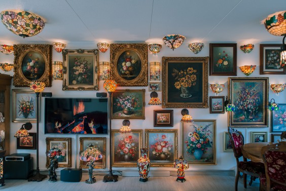 Tiffanylampen interieur Kudelstaart | Fotografie: Sheena Schouwink