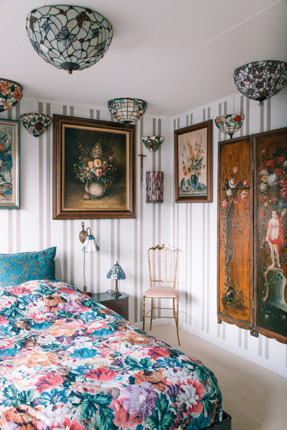 Tiffanylampen interieur Kudelstaart | Fotografie: Sheena Schouwink